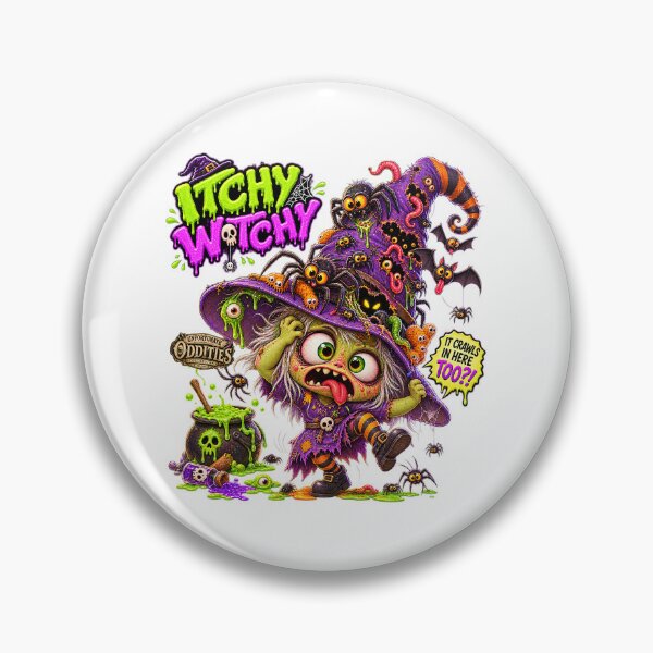 Item preview, Unfortunate Oddities - Itchy Witchy designed and sold by WheelieGdArt.