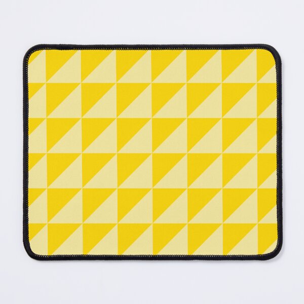 Item preview, Retro Diagonal Triangle Tile – Scandinavian Modern Geometric Pattern | Yellow designed and sold by Frohyou.