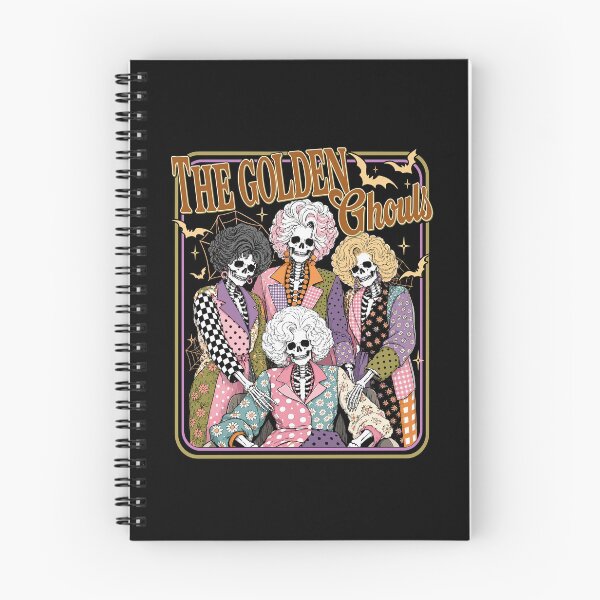 Item preview, The Golden Ghouls — Vintage Skeleton Family Gothic Halloween Art designed and sold by Krasnovaovaova.