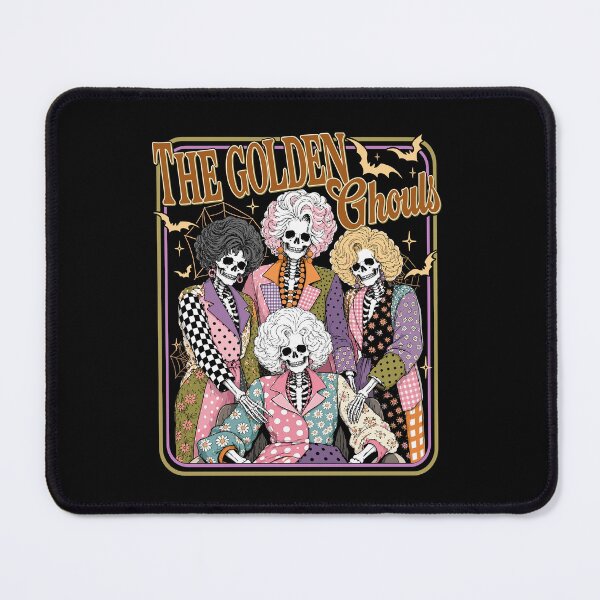 Item preview, The Golden Ghouls — Vintage Skeleton Family Gothic Halloween Art designed and sold by Krasnovaovaova.