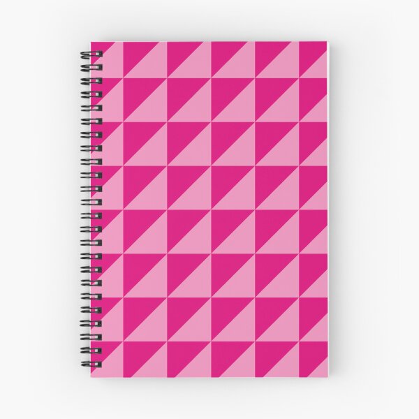 Item preview, Retro Diagonal Triangle Tile – Scandinavian Modern Geometric Pattern | Pink designed and sold by Frohyou.