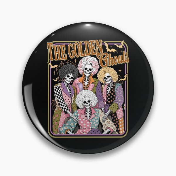 Item preview, The Golden Ghouls — Vintage Skeleton Family Gothic Halloween Art designed and sold by Krasnovaovaova.