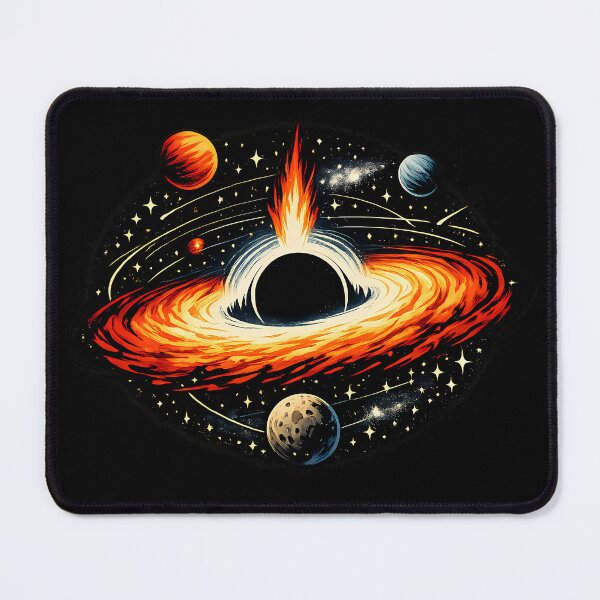 Item preview, Accretion disk around a black hole designed and sold by Daily Quirk.