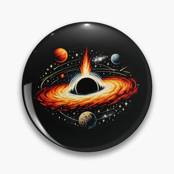 Item preview, Accretion disk around a black hole designed and sold by Daily Quirk.