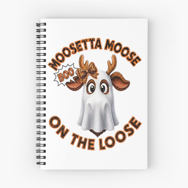Item preview, Moosetta Moose On The Loose For Halloween designed and sold by ScenicRoute66.