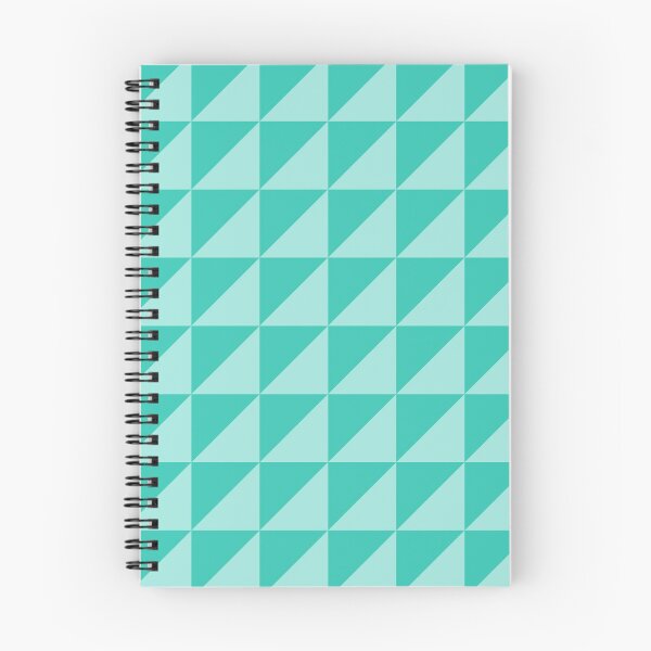 Item preview, Retro Diagonal Triangle Tile – Scandinavian Modern Geometric Pattern | Teal designed and sold by Frohyou.