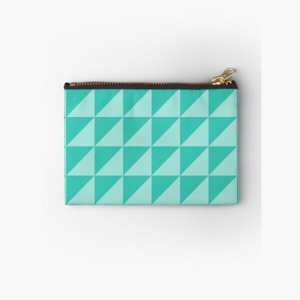 Item preview, Retro Diagonal Triangle Tile – Scandinavian Modern Geometric Pattern | Teal designed and sold by Frohyou.