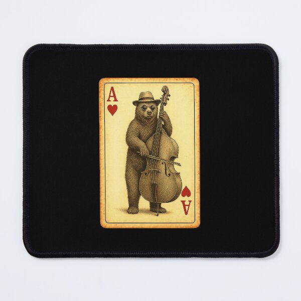 Item preview, Funky Bear musician designed and sold by Sarcastic designs.