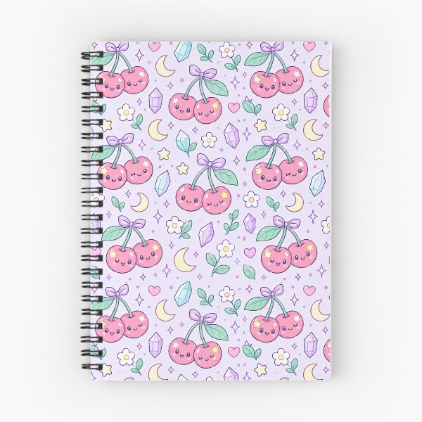Item preview, Kawaii Magic Cherry Pattern designed and sold by Soft Berry Studio.
