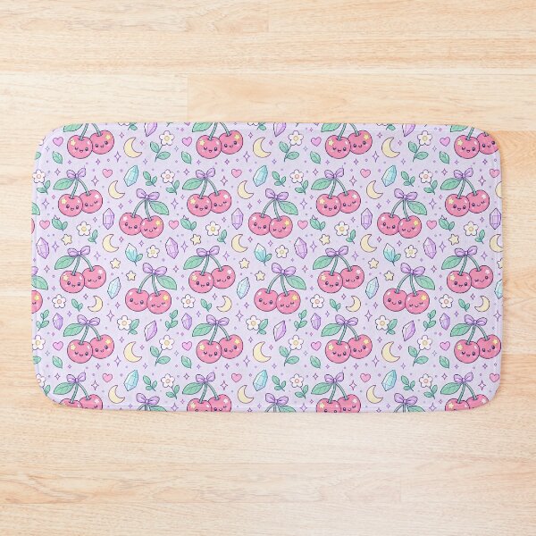 Item preview, Kawaii Magic Cherry Pattern designed and sold by Soft Berry Studio.