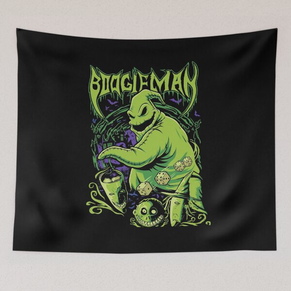 Item preview, Bogeyman Green Monster — Creepy Cute Halloween Creature Illustration designed and sold by Krasnovaovaova.