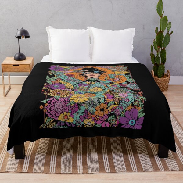 Item preview, Blooming Muse Floral: Pop Art Goth Botanical designed and sold by  Mythical Entanglement.