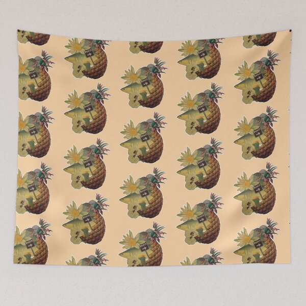 Item preview, Pineapple Fish designed and sold by LapCatCreations.