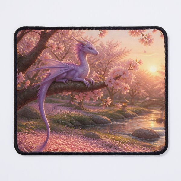 Item preview, Pink Cherry Blossom Dragon designed and sold by Fanta-sticky.