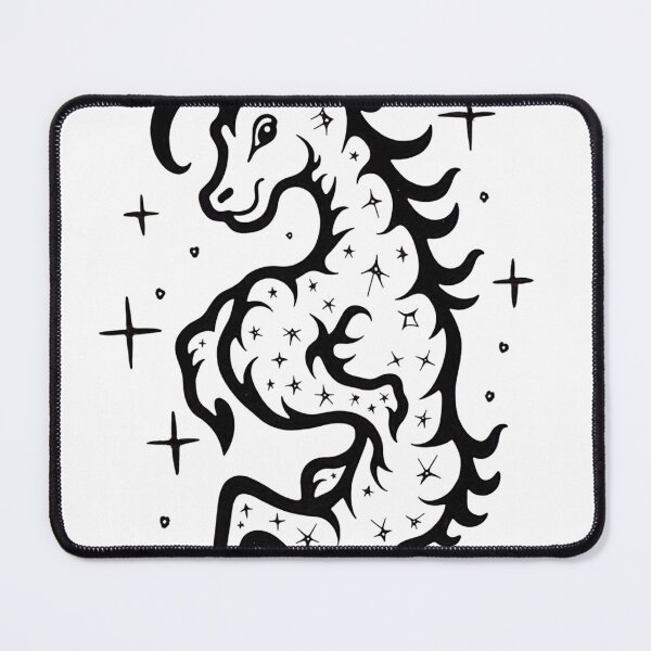Item preview, Bold Black Ink Capricorn Sea-Goat Tattoo Flash designed and sold by Qubivibe.