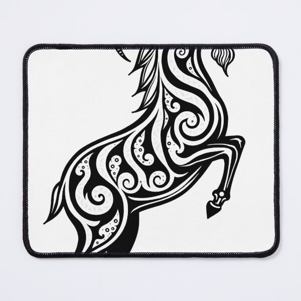 Item preview, Regal Sea-Goat Capricorn Tattoo Flash designed and sold by Qubivibe.