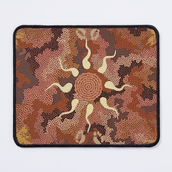 Item preview, Bush tucker and kangaroo dreaming at mount denison - 1993 designed and sold by NeonCanvasDream.