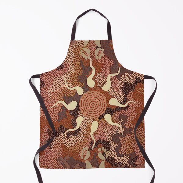 Item preview, Bush tucker and kangaroo dreaming at mount denison - 1993 designed and sold by NeonCanvasDream.