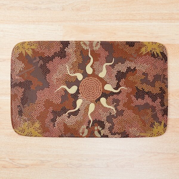 Item preview, Bush tucker and kangaroo dreaming at mount denison - 1993 designed and sold by NeonCanvasDream.