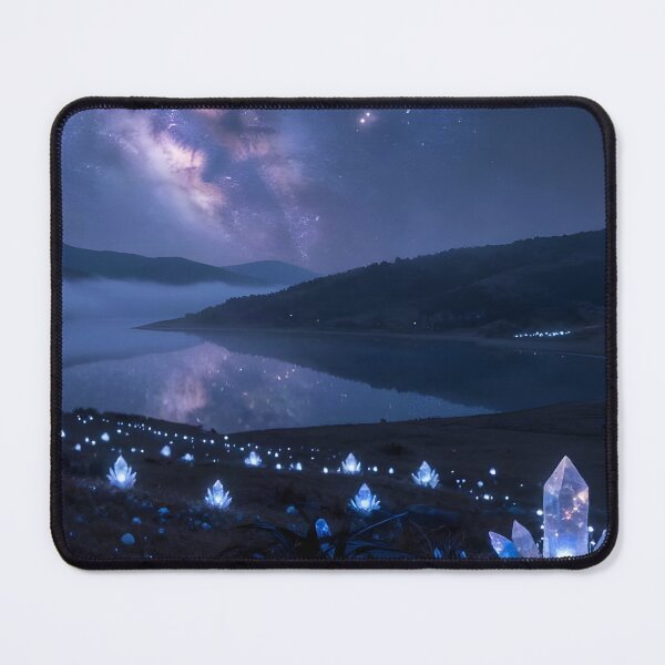 Item preview, Magical Crystal Beach Beneath a starry sky designed and sold by Fanta-sticky.