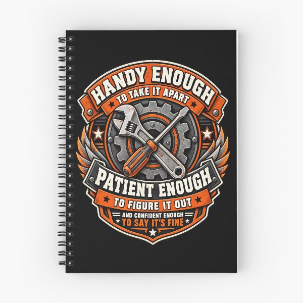 Item preview, Funny Mechanic Tool Badge Handyman Humor designed and sold by metalsnak.