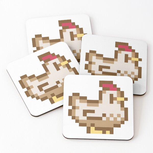 Item preview, Pixel Art Chicken designed and sold by hervycormany.