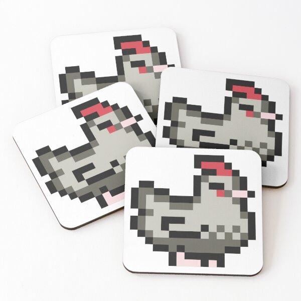 Item preview, Pixel Art Chicken Icon designed and sold by hervycormany.
