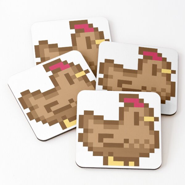 Item preview, Pixel Chicken Farm Animal Art designed and sold by hervycormany.