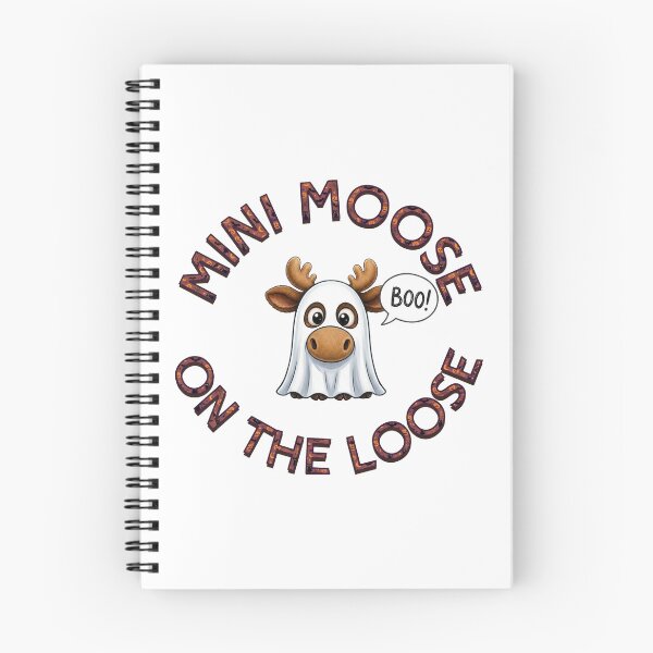 Item preview, Mini Moose On The Loose For Halloween designed and sold by ScenicRoute66.