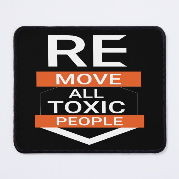 Item preview, Remove Toxic People Motivational Typography designed and sold by Johnnies.