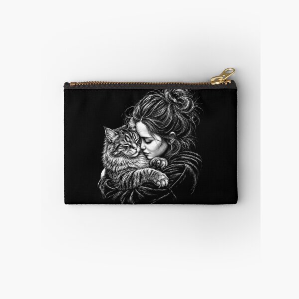 Item preview, Siberian Cat Cuddle Girl designed and sold by gunaone-design.