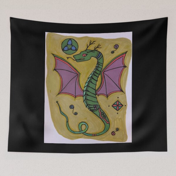 Item preview, Dragon designed and sold by Dark Moon Art Studio.