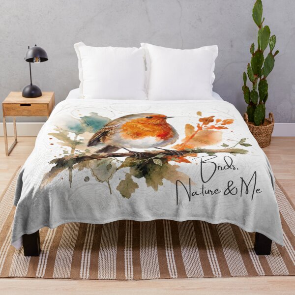 Item preview, Little Robin - Bird, Nature & Me  designed and sold by TerraStyleTina.