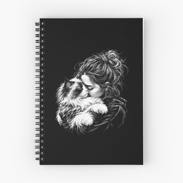 Item preview, Ragdoll Cat hugging Girl designed and sold by gunaone-design.