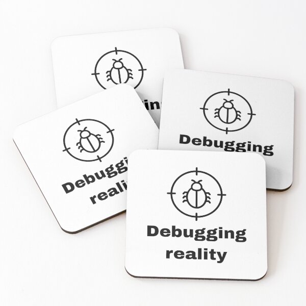 Item preview, Debugging Reality – Funny Programmer, Engineer & Data Analyst designed and sold by Identity Studio.