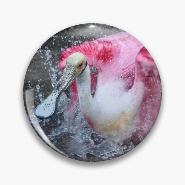 Item preview, Splashing Roseate Spoonbill designed and sold by richardbryce.