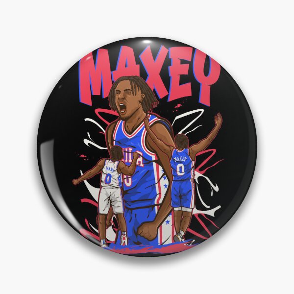 Item preview, Tyrese Maxey Cartoon designed and sold by RatTrapTees.