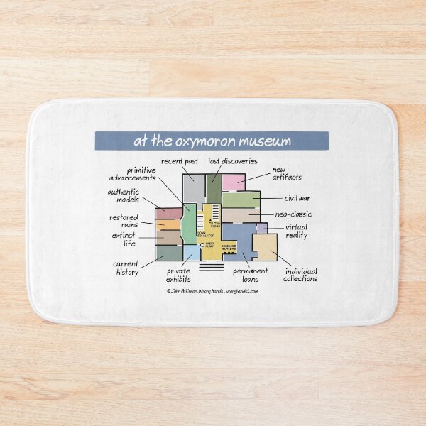Item preview, at the oxymoron museum designed and sold by WrongHands.