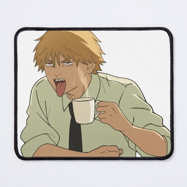 Item preview, Denji with a cup of coffe designed and sold by Migi-Desu.