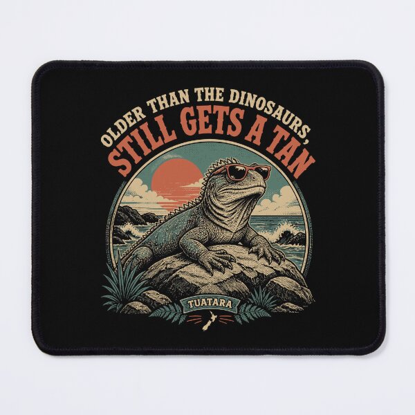 Item preview, Funny Tuatara NZ – Older Than the Dinosaurs designed and sold by MvuuStudio.