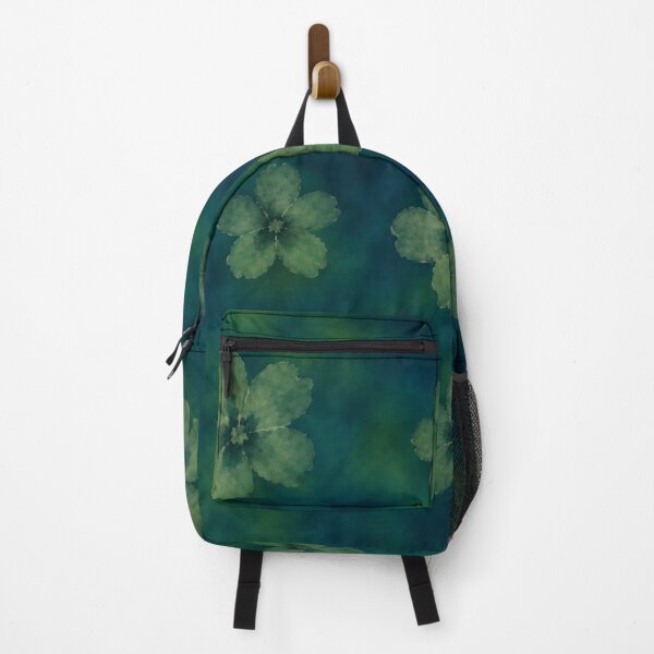 Item preview, Moody Teal and Forest Green Botanical Blossom Pattern designed and sold by RescueHeart10.
