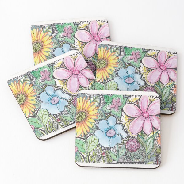 Item preview, The Flower Garden designed and sold by Anna Mills.
