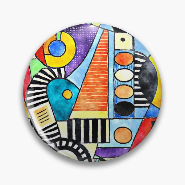Item preview, Colorful Cool Cubism Abstract Art Sleek Designs designed and sold by DEC02.