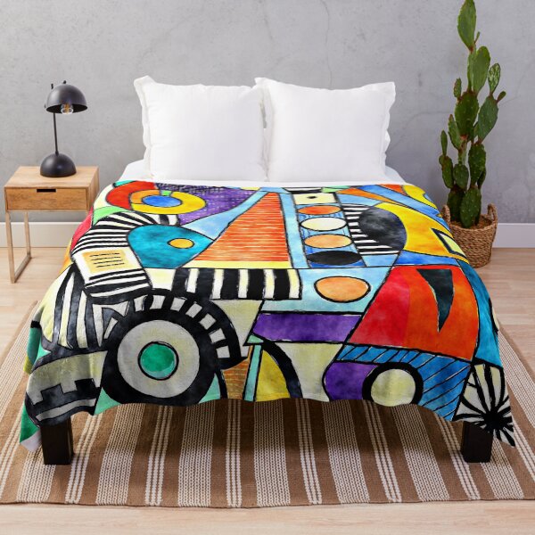 Item preview, Colorful Cool Cubism Abstract Art Sleek Designs designed and sold by DEC02.