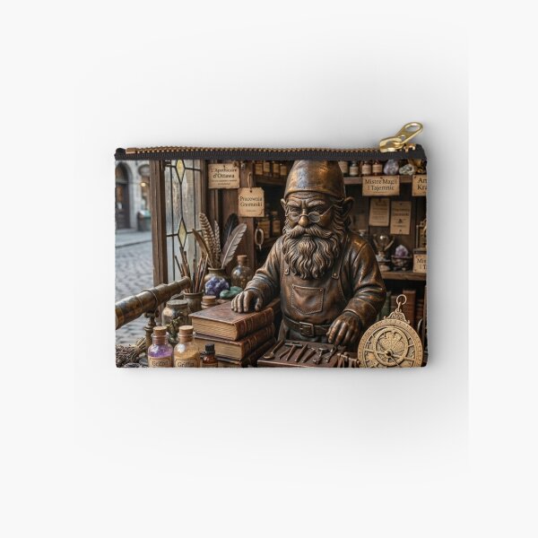 Item preview, Gnome in Magic Shop Art Print – Magic Lover Gift, Poland Travel Decor designed and sold by Purrfecta.