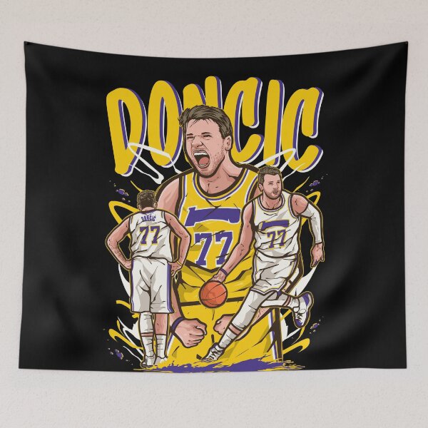 Item preview, Luka Doncic Los Angeles Cartoon designed and sold by RatTrapTees.