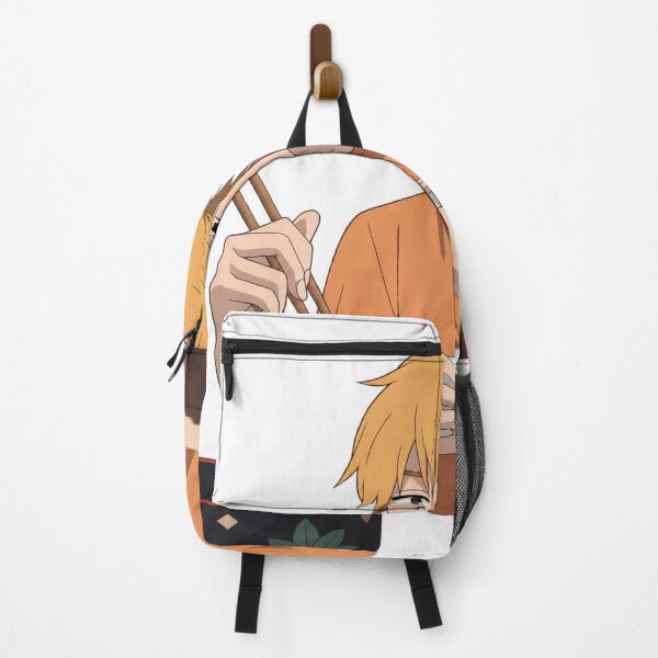 Item preview, Denji eating designed and sold by Migi-Desu.