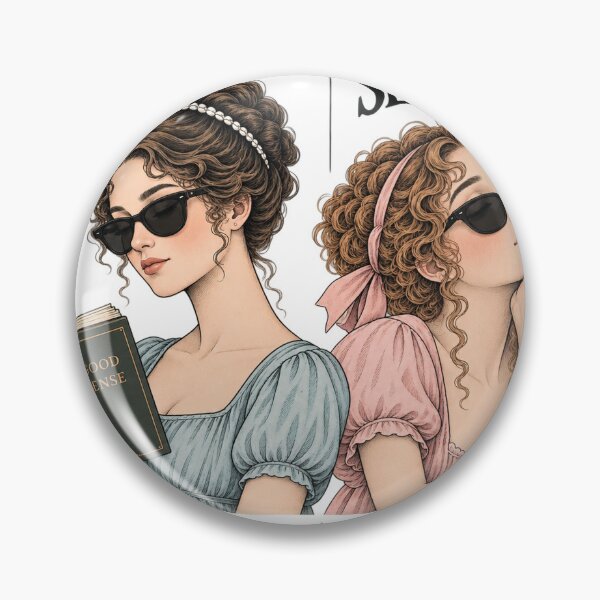 Item preview, Team Sense vs Team Sensibility – Jane Austen Literary Humor designed and sold by kindprints.