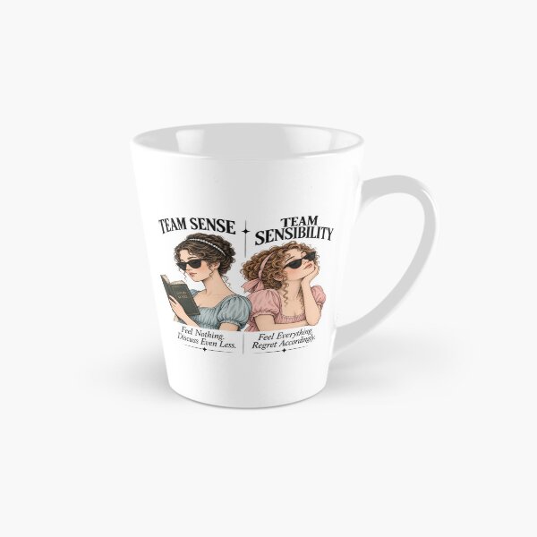 Item preview, Team Sense vs Team Sensibility – Jane Austen Literary Humor designed and sold by kindprints.