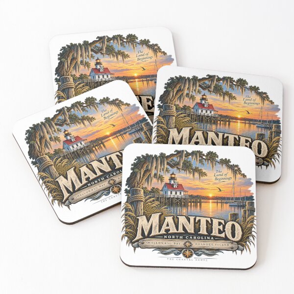 Item preview, Manteo Land of Beginnings designed and sold by The Coastal Route.